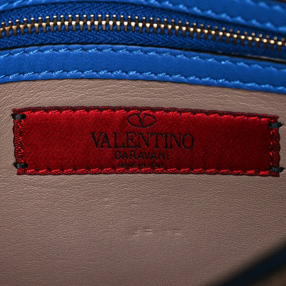 Valentino Garavani Nappa Rockstud Wristlet Clutch Light Sapphire 6 of 10