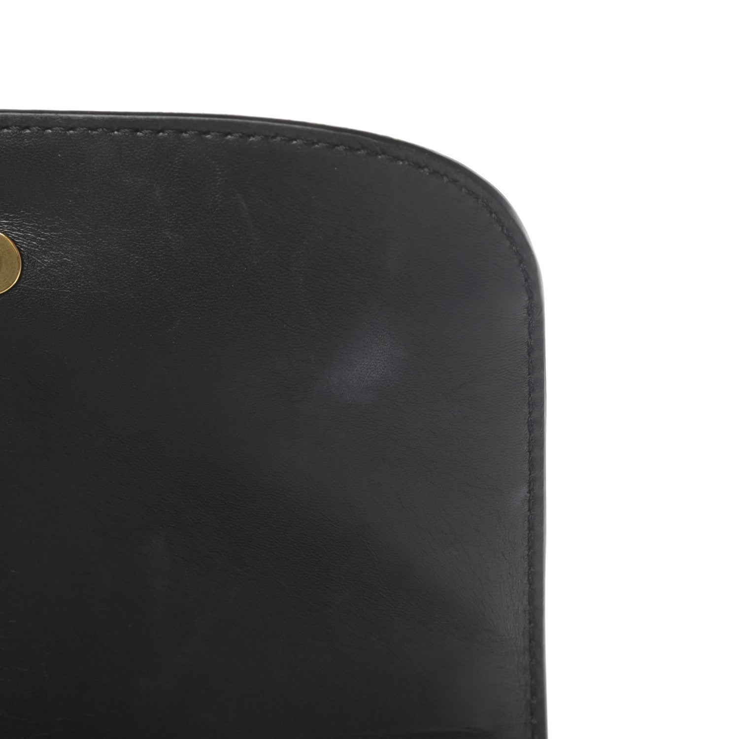 Burberry Smooth Calfskin 1983 Knight Check Link Shoulder Bag Black 11 of 15