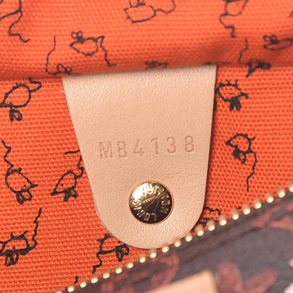Louis Vuitton Catogram Speedy Bandouliere 30 Marron 9 of 9