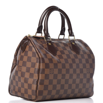 Louis Vuitton Damier Ebene Speedy 25 3 of 9