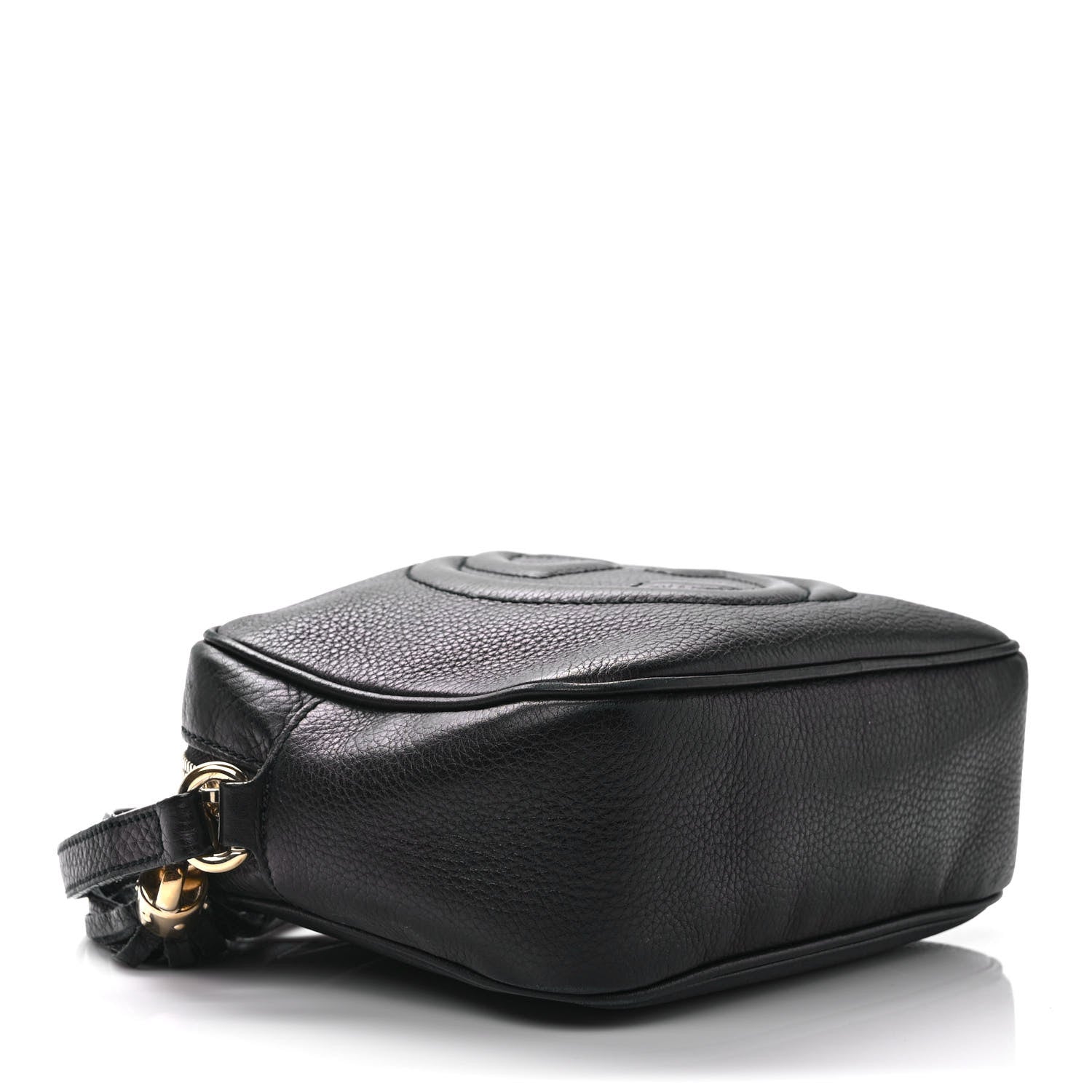 Gucci Pebbled Calfskin Small Soho Disco Bag Black 4 of 12