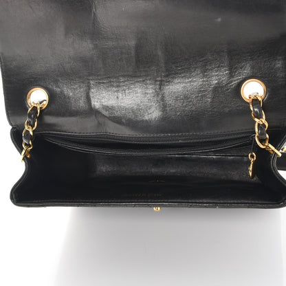 Chanel Lambskin Quilted Shoulder Flap Black 5 of 14
