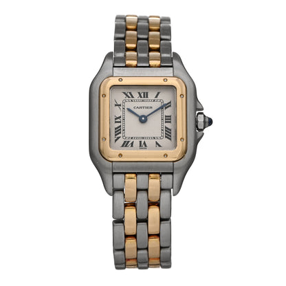 Cartier Stainless Steel 18K Yellow Gold 22mm Panthere Quartz Watch 1 of 5
