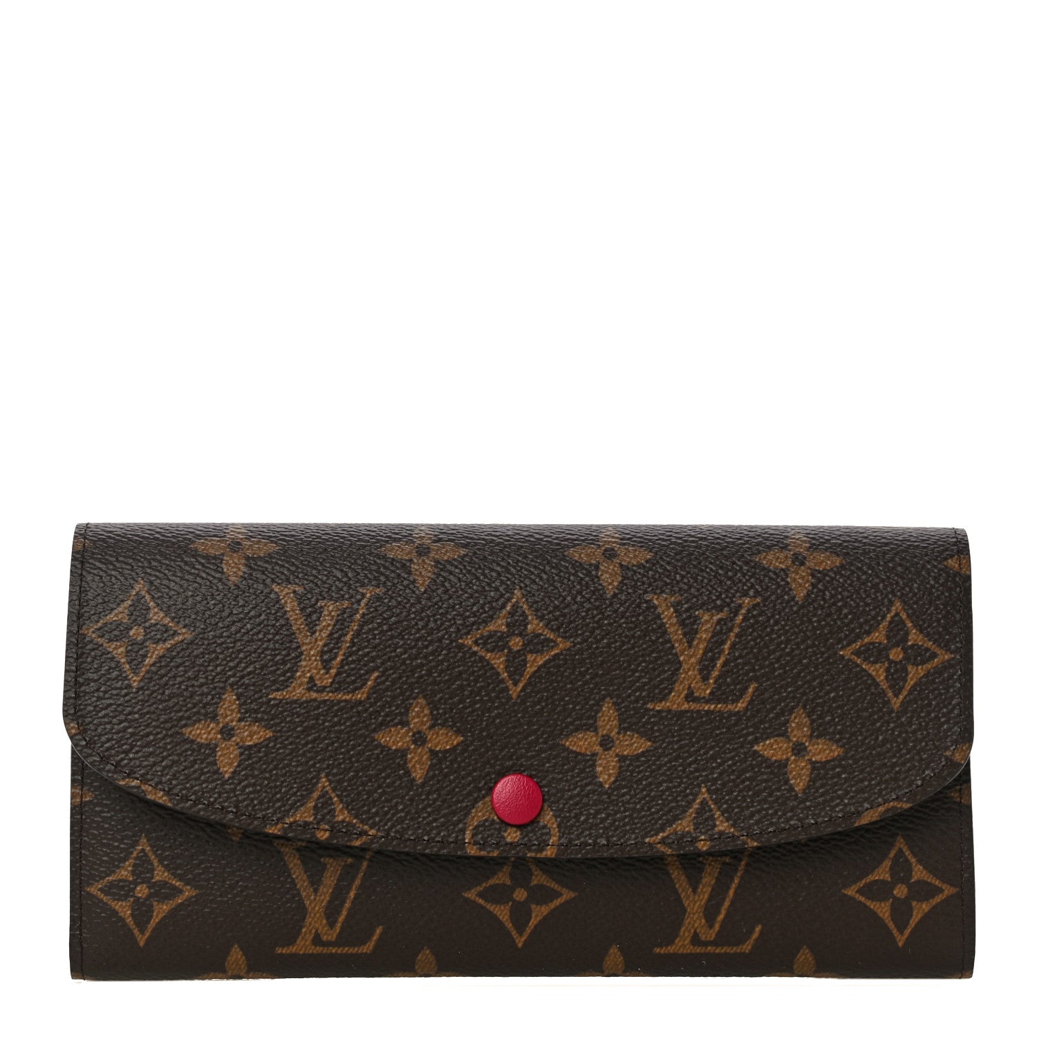 Louis Vuitton Monogram Emilie Wallet Fuchsia 1 of 9