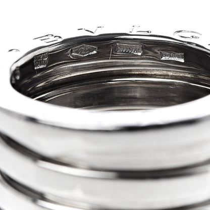 Bulgari 18K White Gold B.Zero1 Five-Band Ring 46 3.75 6 of 6