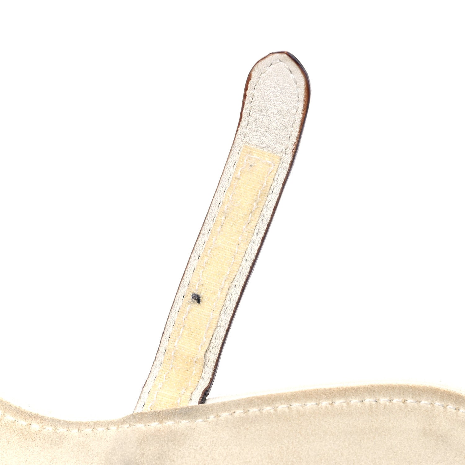 Christian Dior Calfskin Saddle Bag White 10 of 20