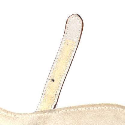 Christian Dior Calfskin Saddle Bag White 10 of 20