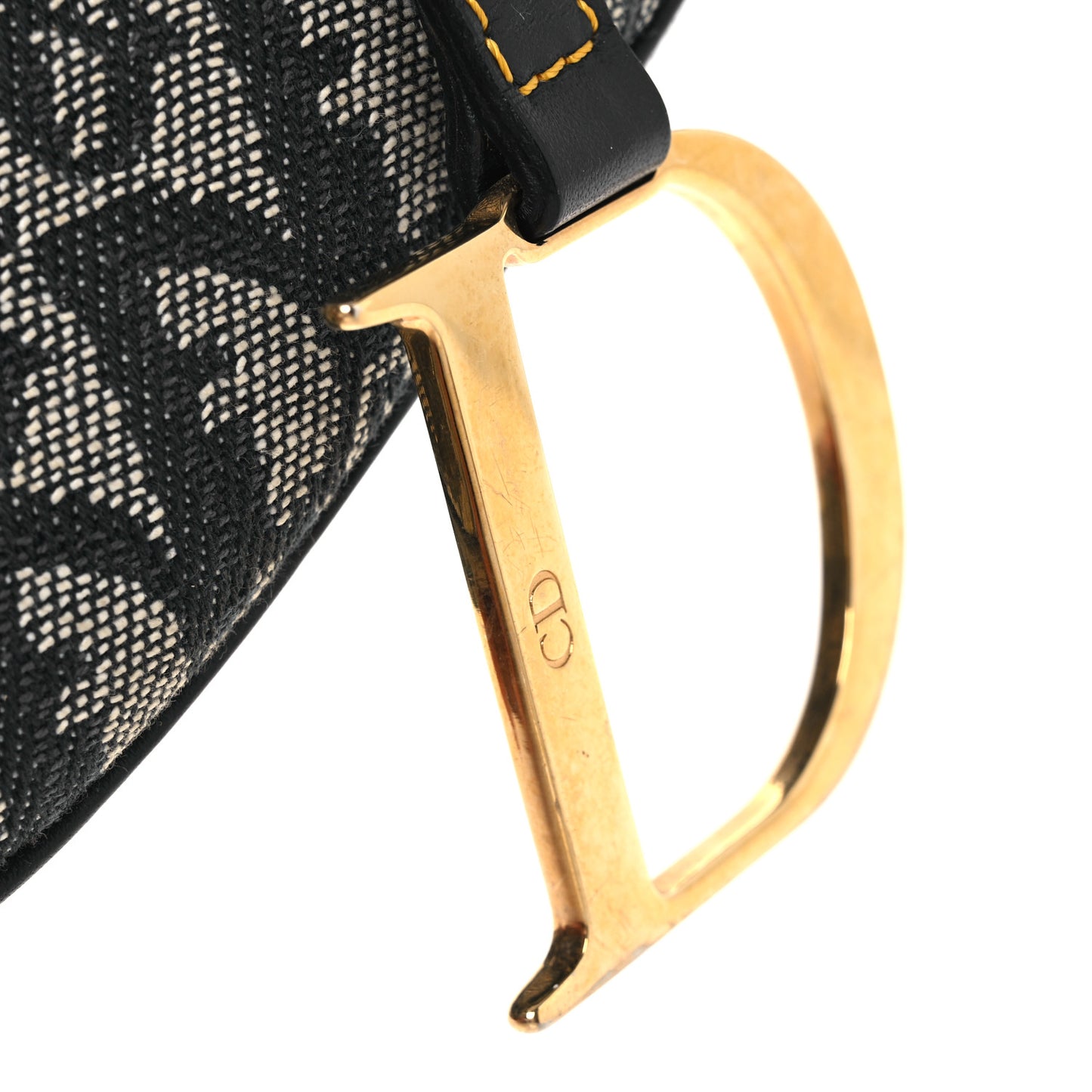 Monogram Saddle Bag Blue