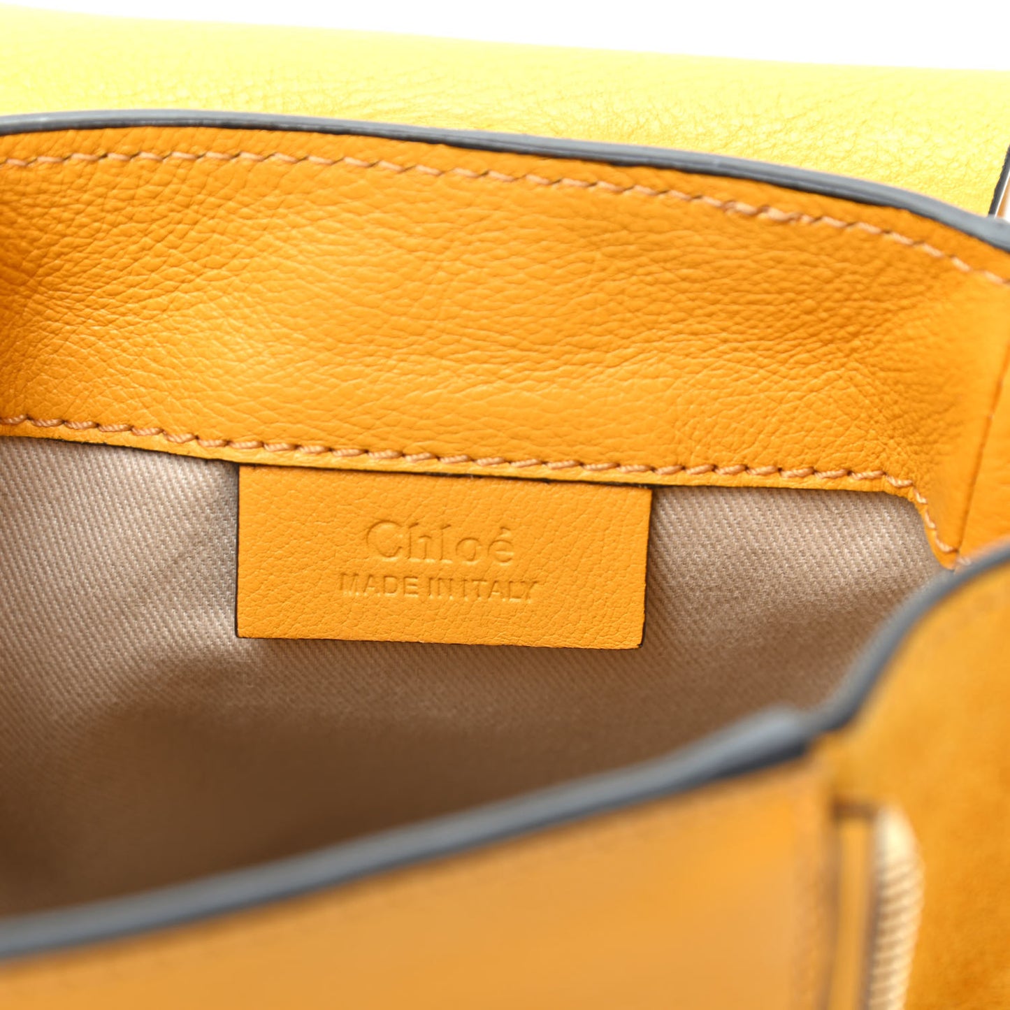 Suede Calfskin Mini Faye Backpack Burning Camel