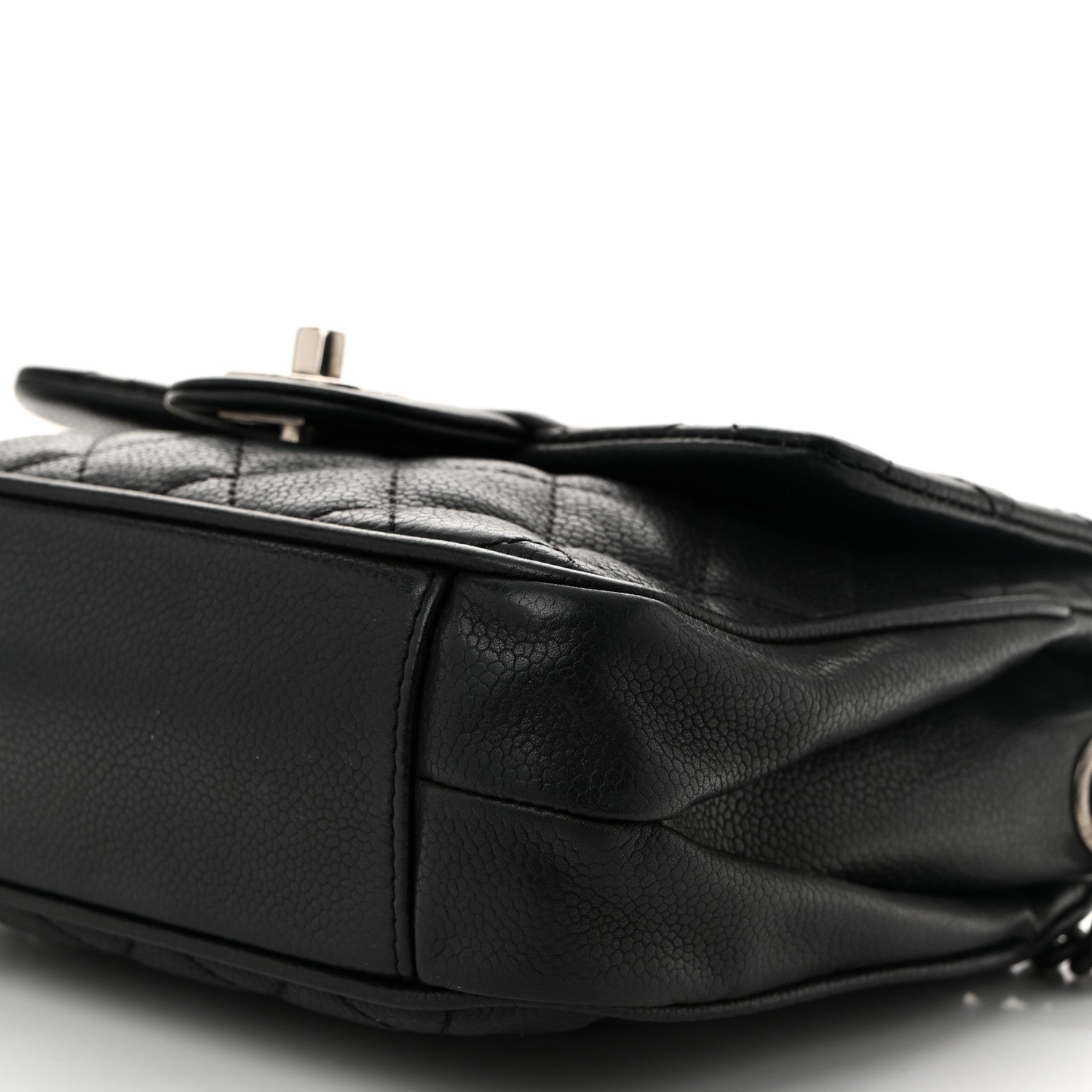 Chanel Caviar Quilted Small Rock In Rome Flap Black 10 of 10