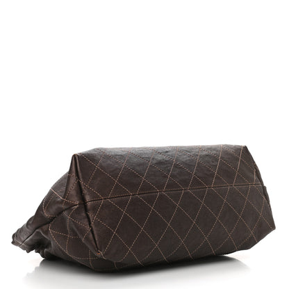 Chanel Metallic Calfskin Baby Coco Cabas Bronze 5 of 11