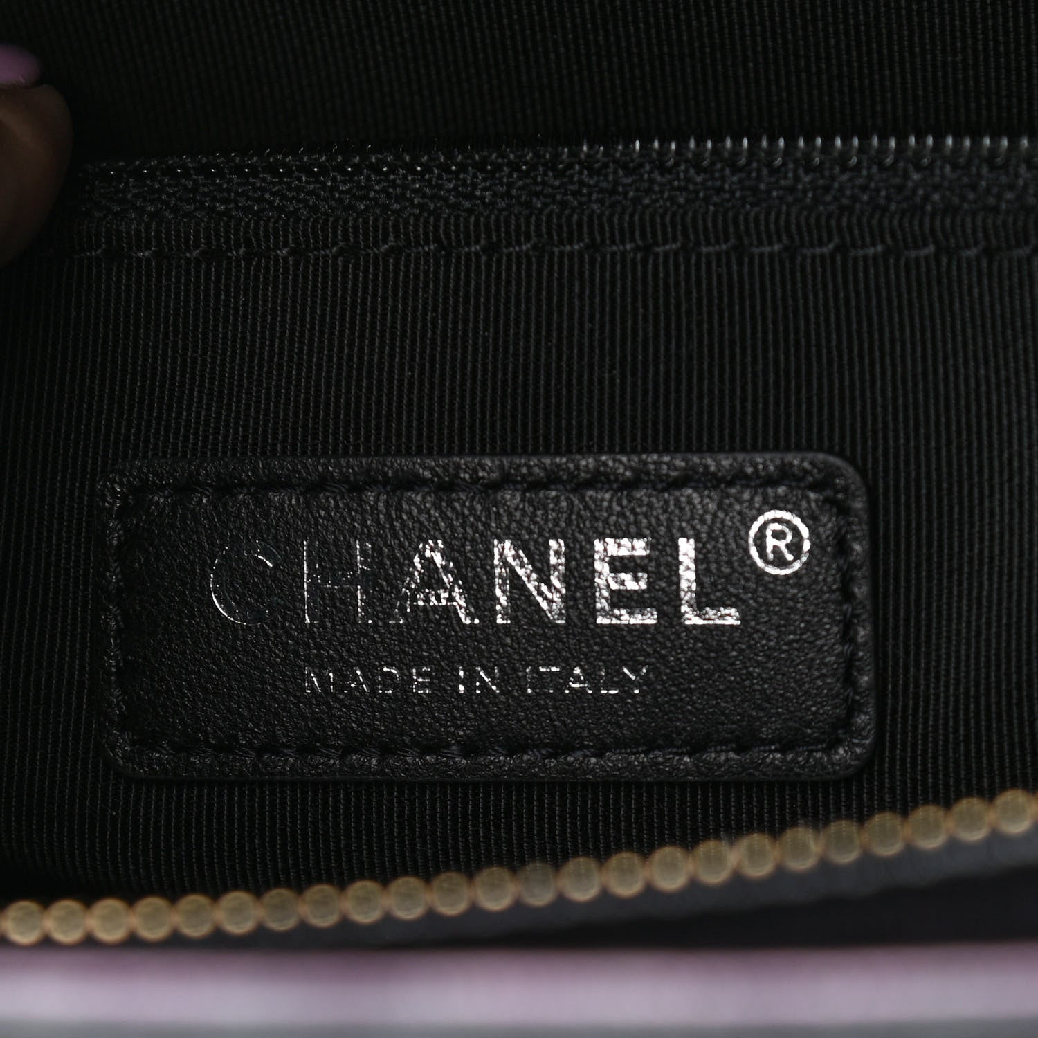 Chanel Iridescent Aged Calfskin Quilted Medium Gabrielle Hobo Black 6 of 11