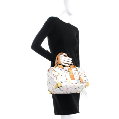 Louis Vuitton Monogram Multicolor Speedy 30 White 2 of 15