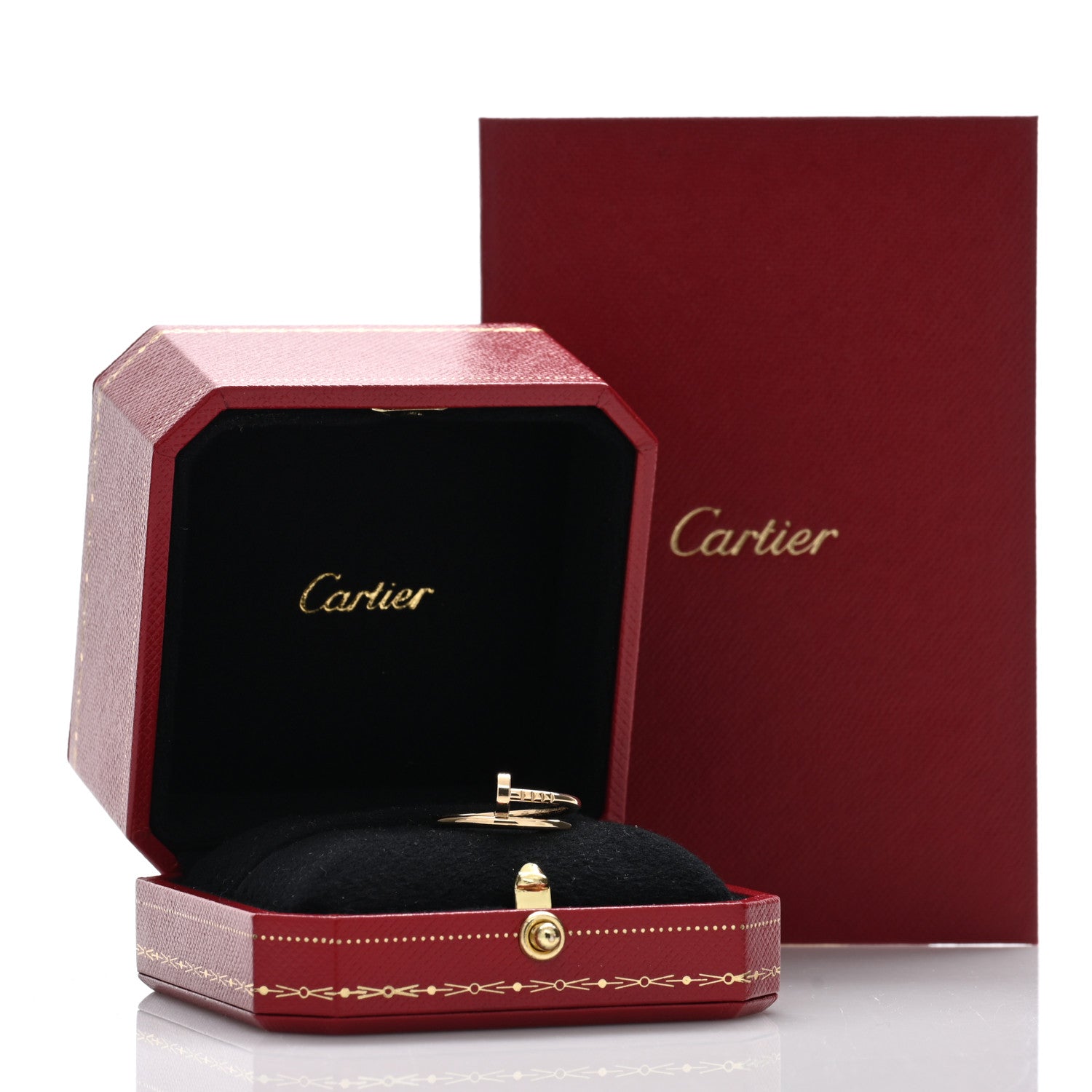 Cartier 18K Yellow Gold Small Juste Un Clou Ring 52 6 5 of 5