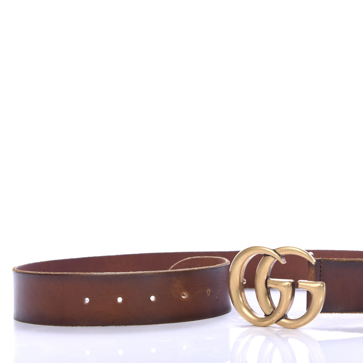 Faded Calfskin Double G 40mm Belt 90 36 Cuir