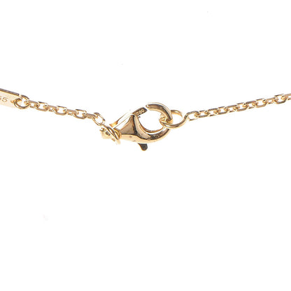 Van Cleef & Arpels 18K Yellow Gold Turquoise Vintage Alhambra Pendant Necklace 6 of 8