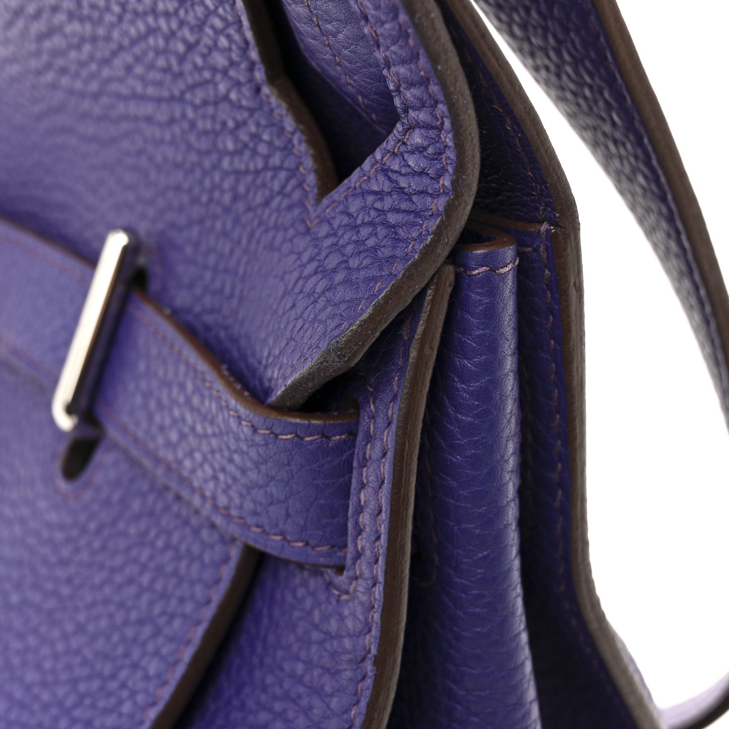 Hermes Taurillon Clemence Jypsiere 34 Iris 14 of 15