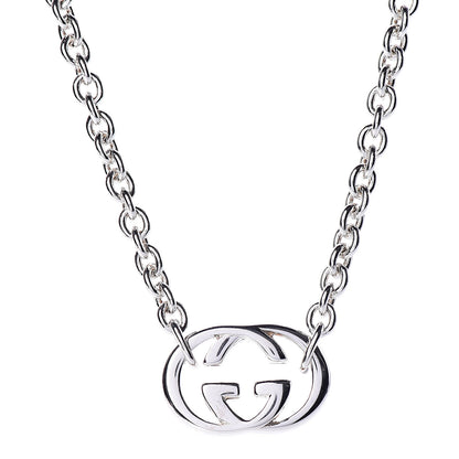 Gucci Sterling Silver Britt Necklace 4 of 8