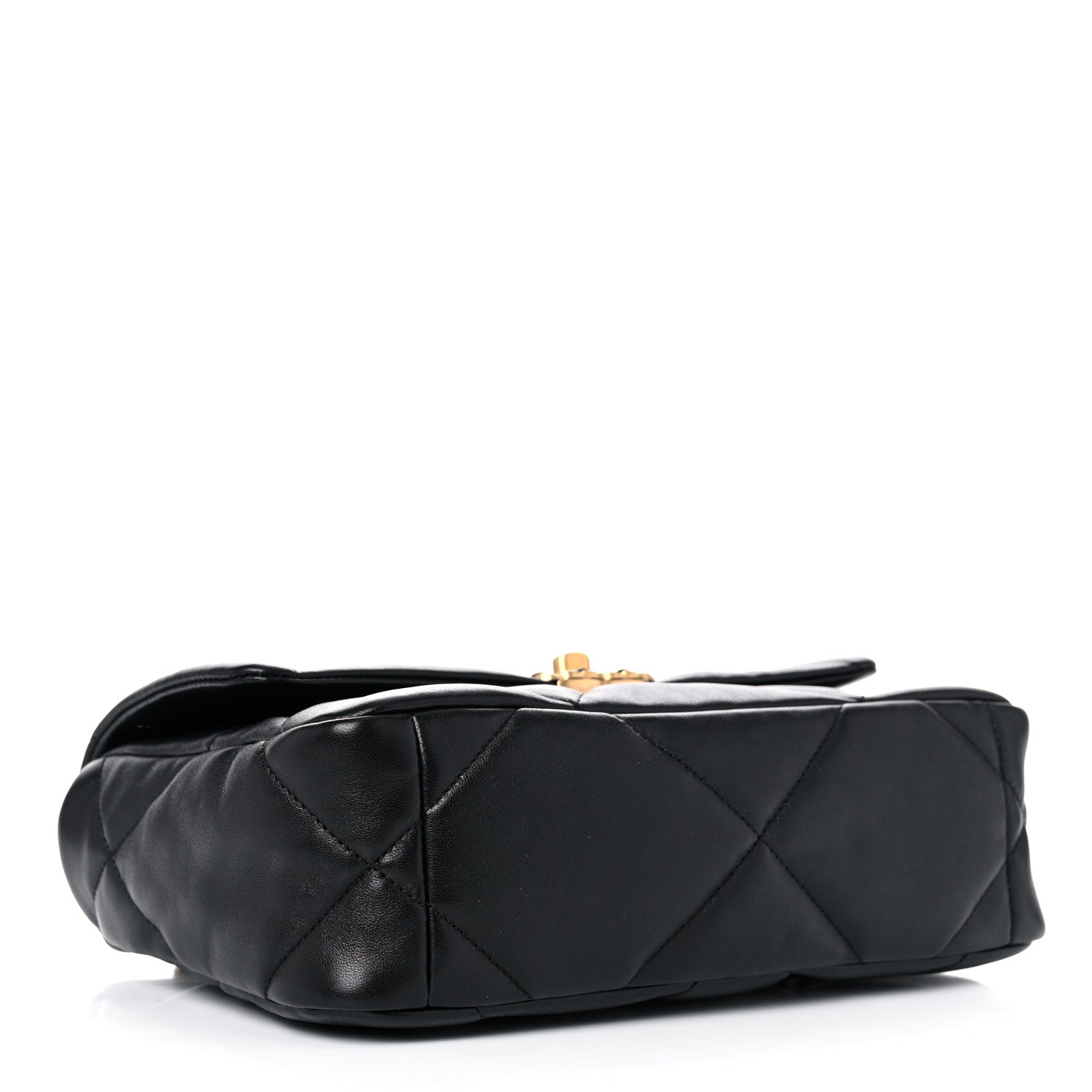 Chanel Lambskin Quilted Medium Chanel 19 Flap Black 5 of 11
