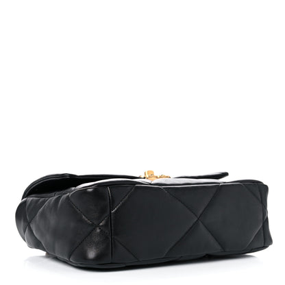 Chanel Lambskin Quilted Medium Chanel 19 Flap Black 5 of 11