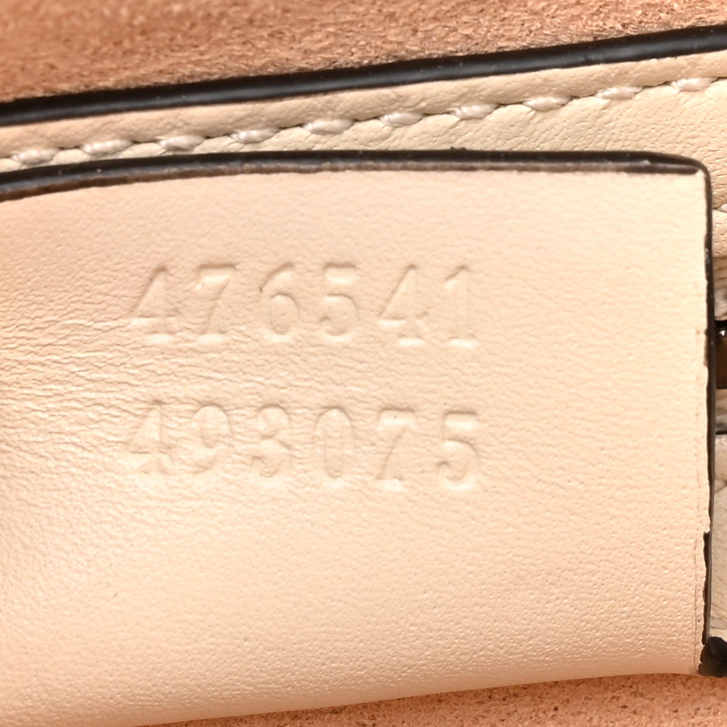 Gucci Calfskin Sylvie Web Small Queen Margaret Top Handle Bag White 7 of 15