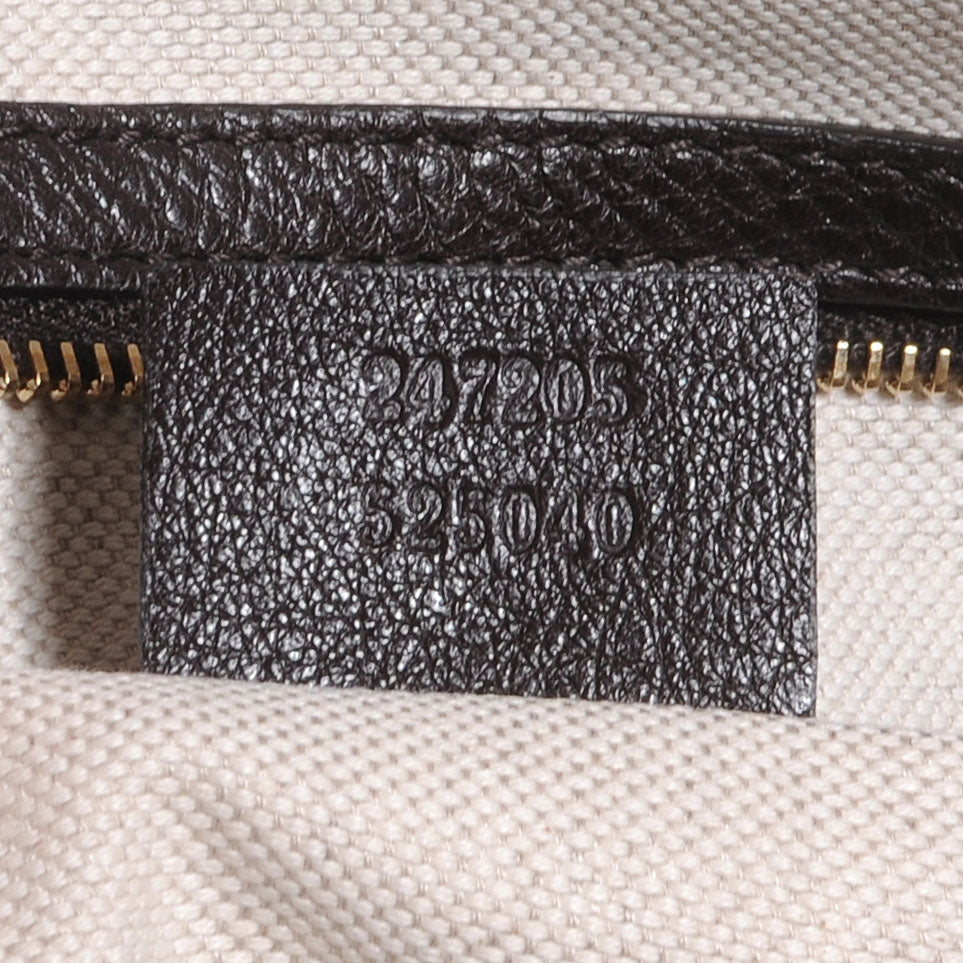 Leather Vintage Web Medium Boston Brown