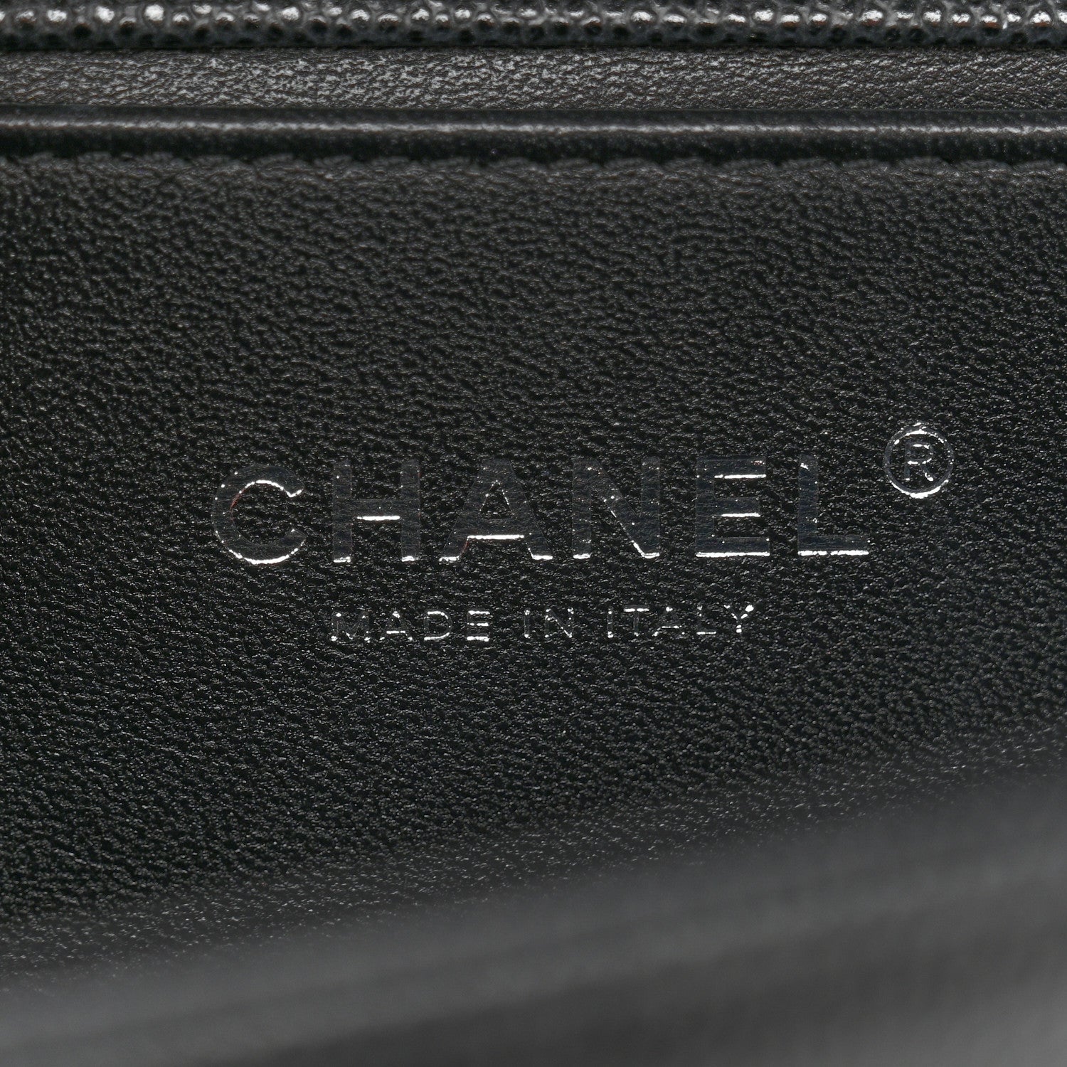 Chanel Caviar Quilted Medium Boy Flap Black 6 of 12
