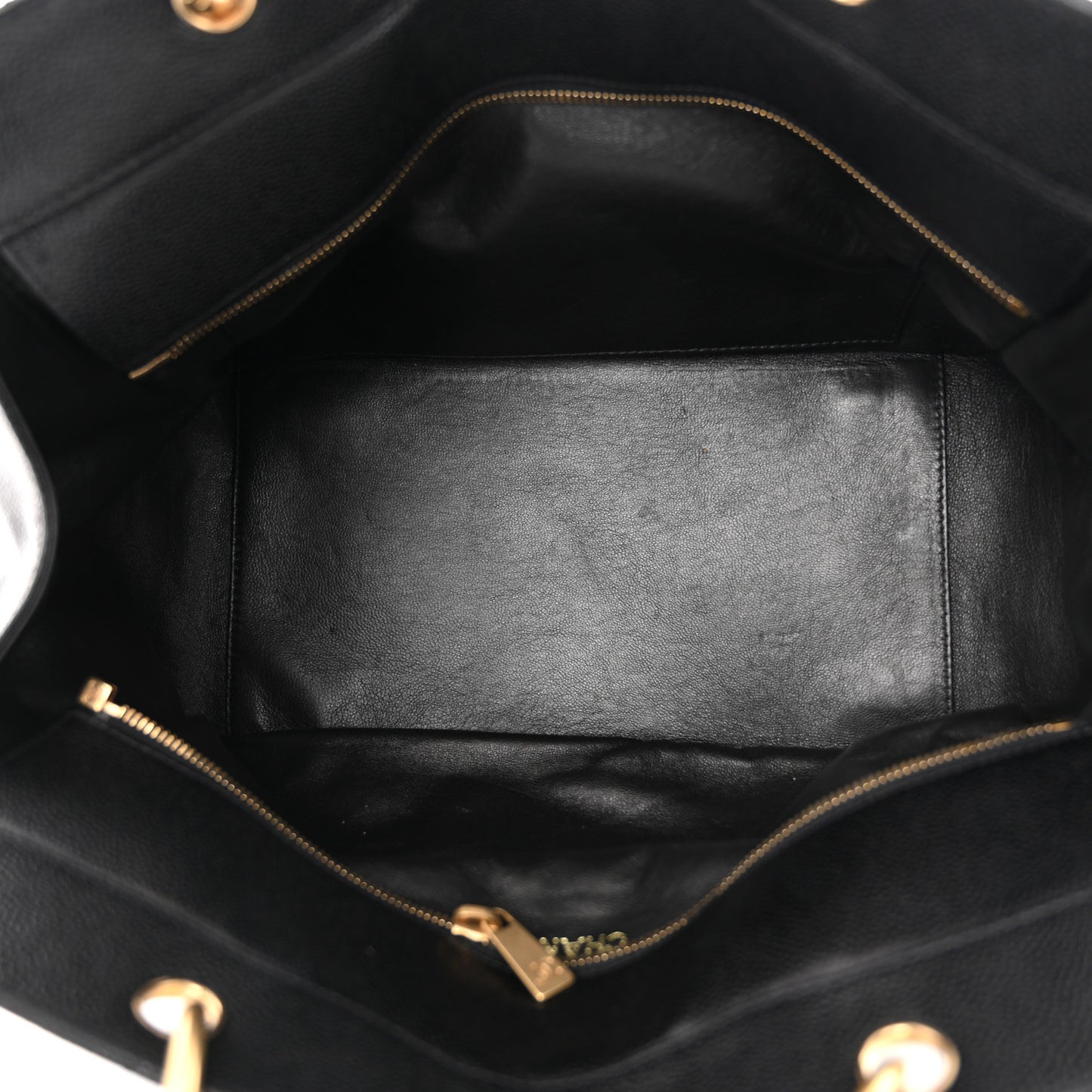 Caviar Quilted Grand Timeless Tote GTT Black