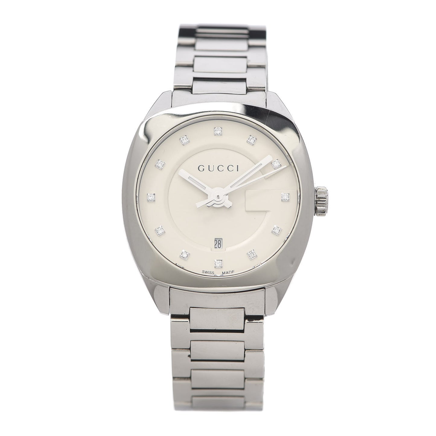 Stainless Steel Diamond 29mm GG2570 Quartz Watch