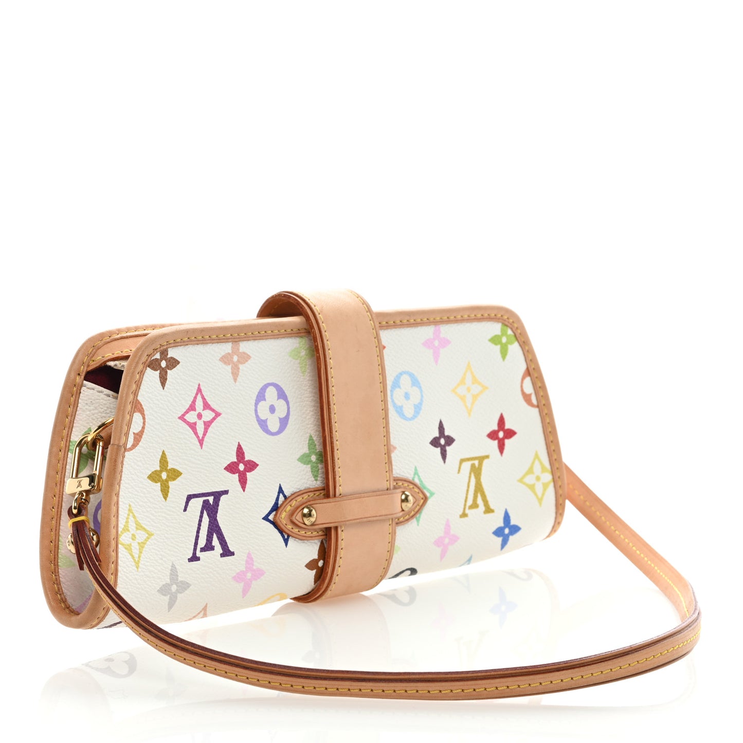 Monogram Multicolor Shirley White