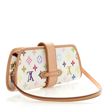 Louis Vuitton Monogram Multicolor Shirley White 3 of 8
