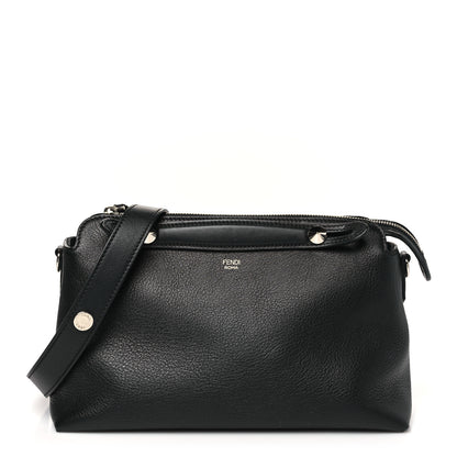 Fendi Vitello Dolce Marmol Medium By The Way Boston Bag Black 1 of 10
