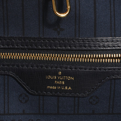 Louis Vuitton Monogram Idylle Neverfull MM Encre 6 of 7