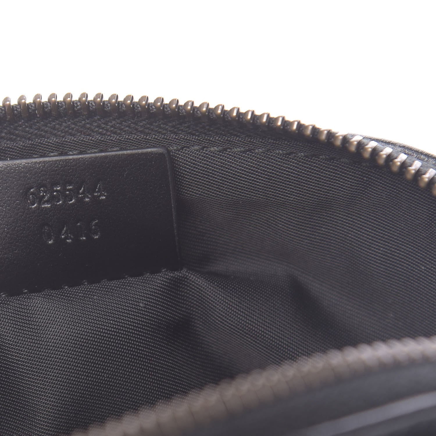 Gucci Calfskin Matelasse GG Marmont Pouch Cosmetic Case Black 7 of 9