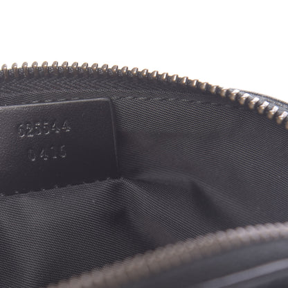 Gucci Calfskin Matelasse GG Marmont Pouch Cosmetic Case Black 7 of 9