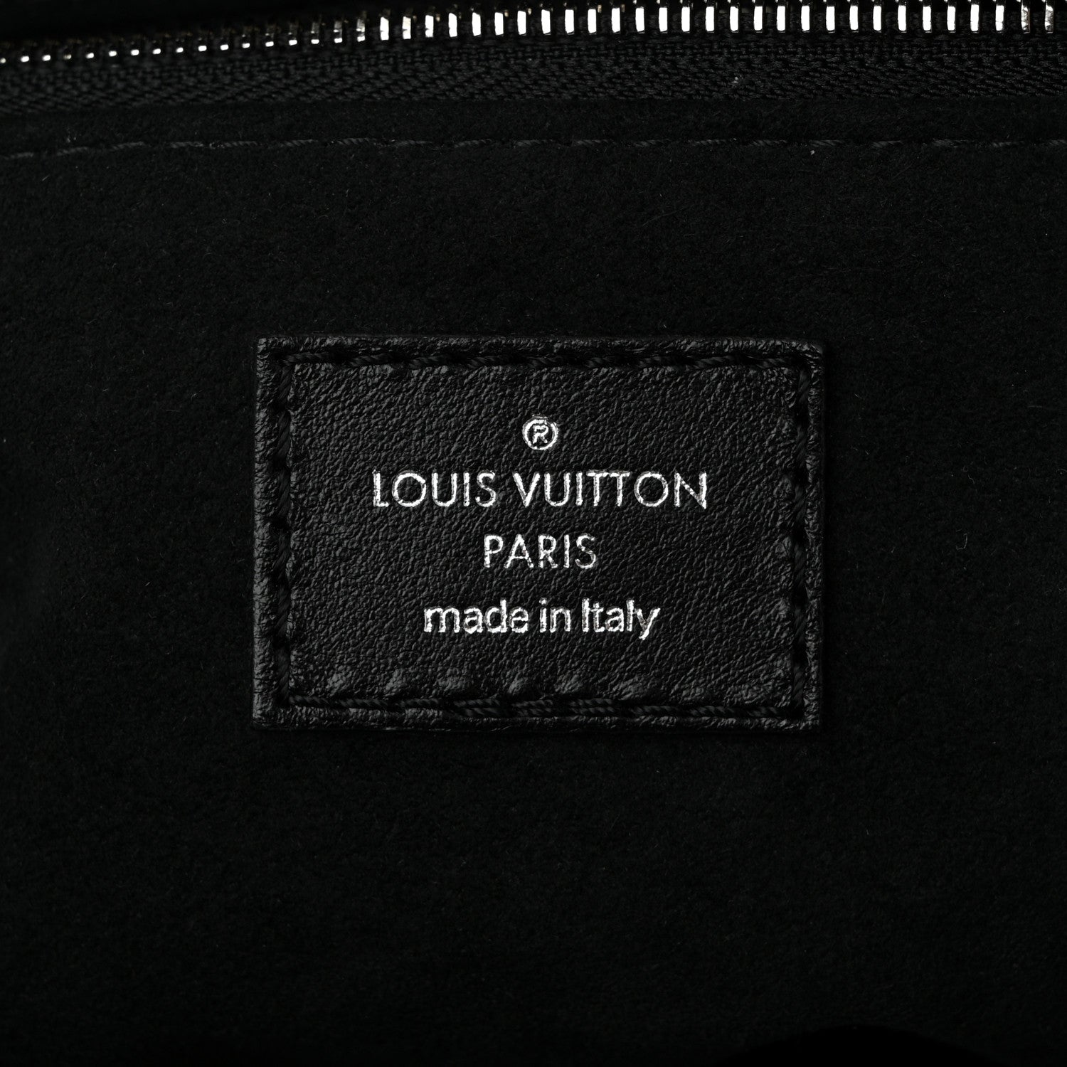 Louis Vuitton Lambskin CarryAll Cargo Vibe PM Black 6 of 10