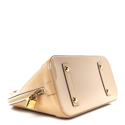 Louis Vuitton Vernis Alma PM Blanc Corail 6 of 19