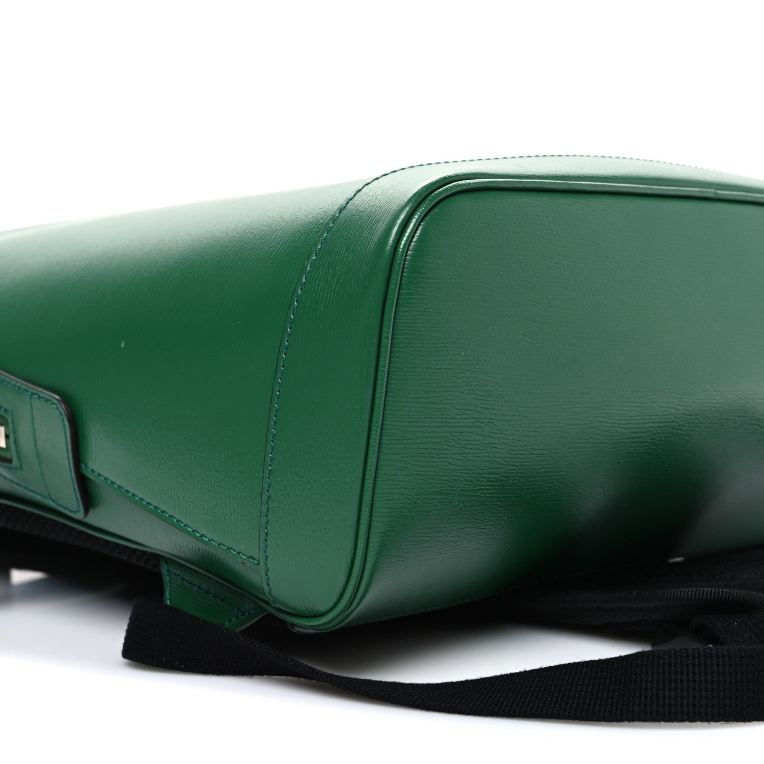 Gucci Calfskin Kingsnake Dome Backpack Green 9 of 11