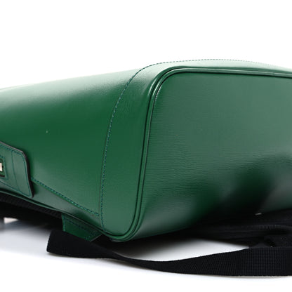 Gucci Calfskin Kingsnake Dome Backpack Green 9 of 11