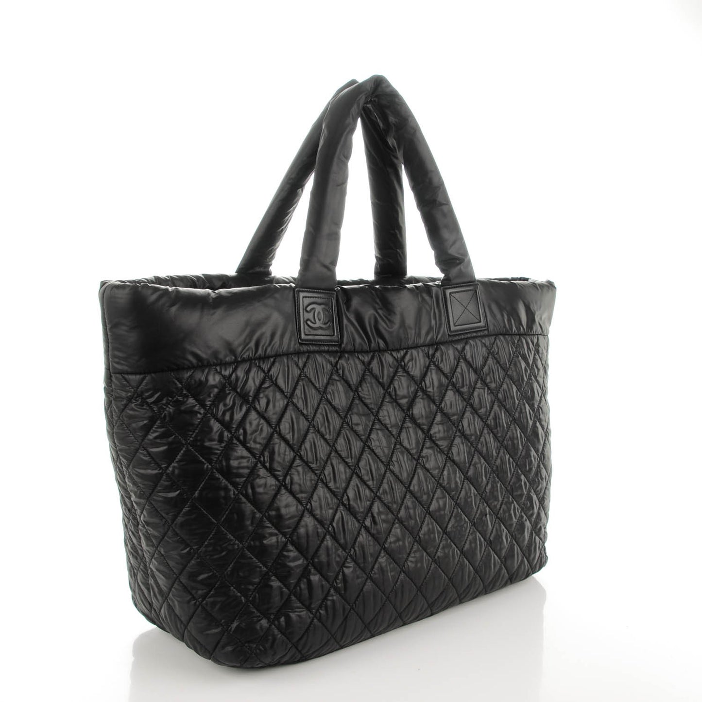 Nylon Quilted Large Coco Cocoon Shopping Tote and Messenger Bag