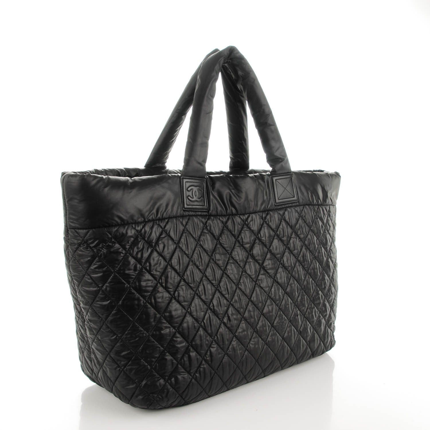 Chanel Nylon Quilted Large Coco Cocoon Shopping Tote and Messenger Bag 4 of 11