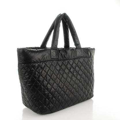 Chanel Nylon Quilted Large Coco Cocoon Shopping Tote and Messenger Bag 4 of 11
