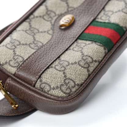 Gucci GG Supreme Monogram Ophidia Belted iPhone Case 75 30 Dark Brown 6 of 11