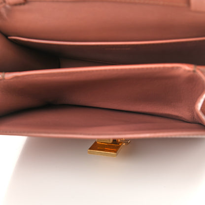 Celine Box Calfskin Teen Classic Box Flap Bag Antique Rose 5 of 9