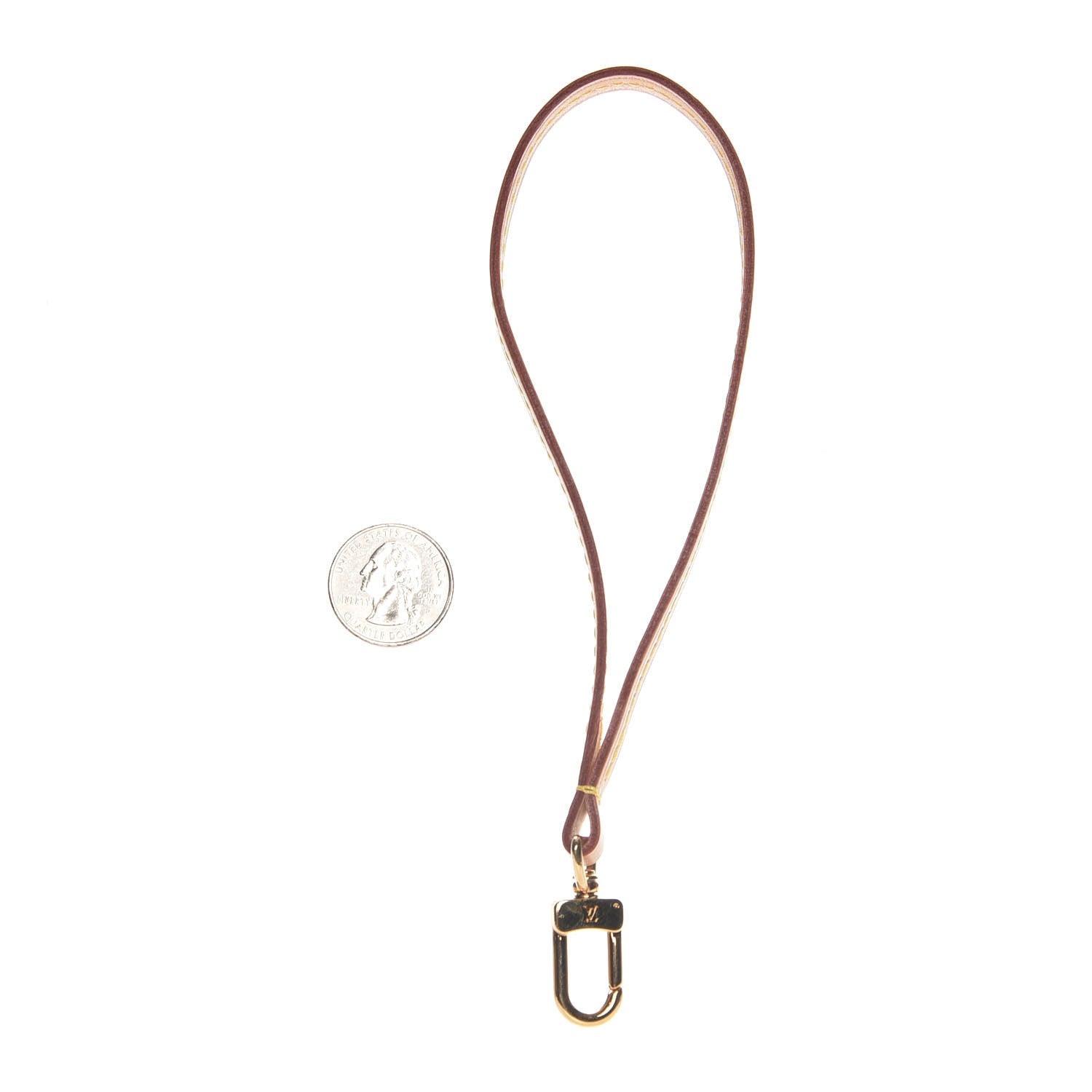 Louis Vuitton Vachetta Dragonne Wrist Strap 2 of 4