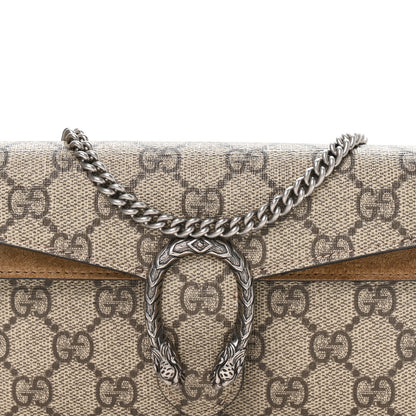 Gucci GG Supreme Monogram Super Mini Dionysus Shoulder Bag Taupe 8 of 11
