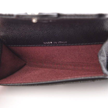 Chanel Caviar Quilted Flap Card Holder Black 4 of 7