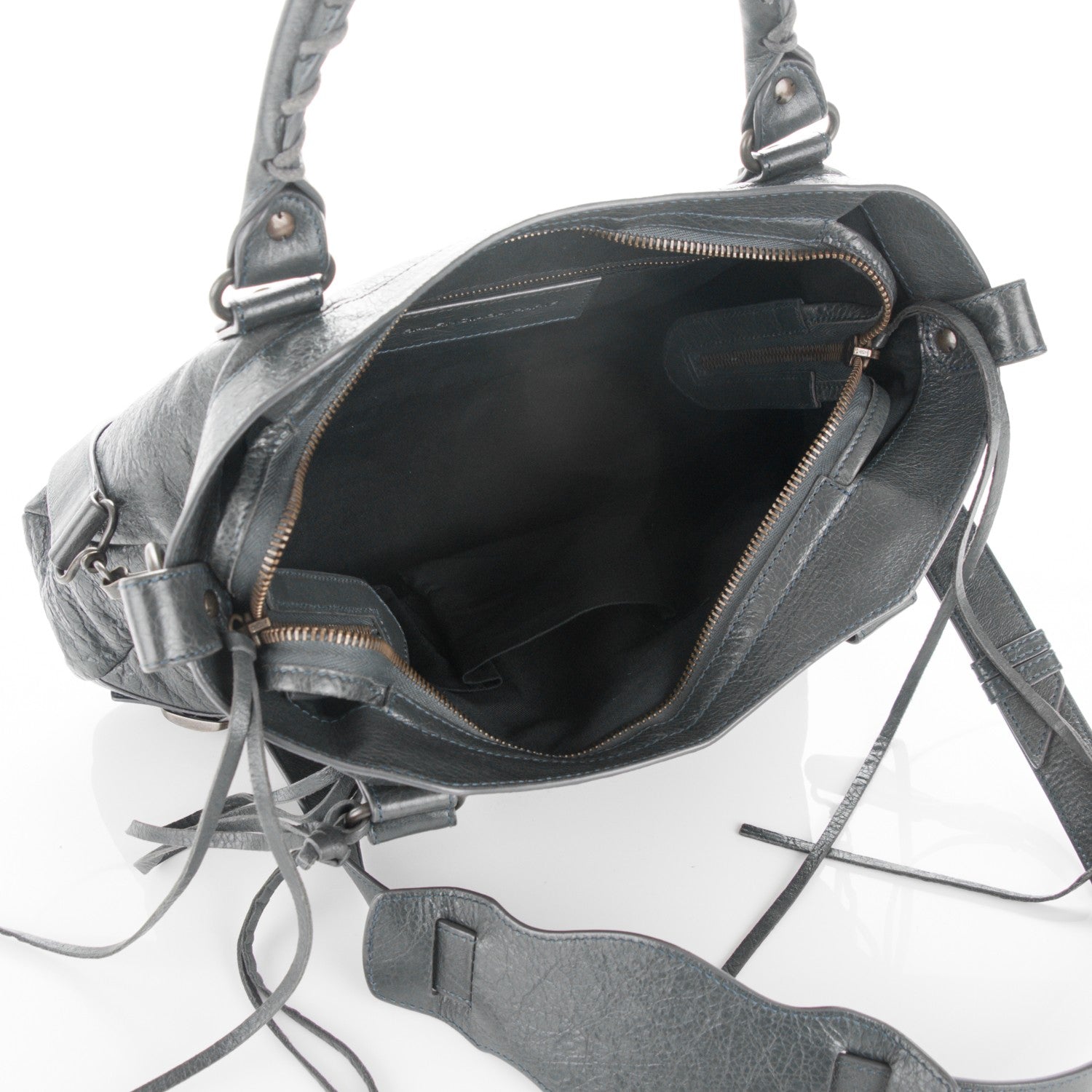 Balenciaga Agneau Classic Hardware Town Anthracite 6 of 9