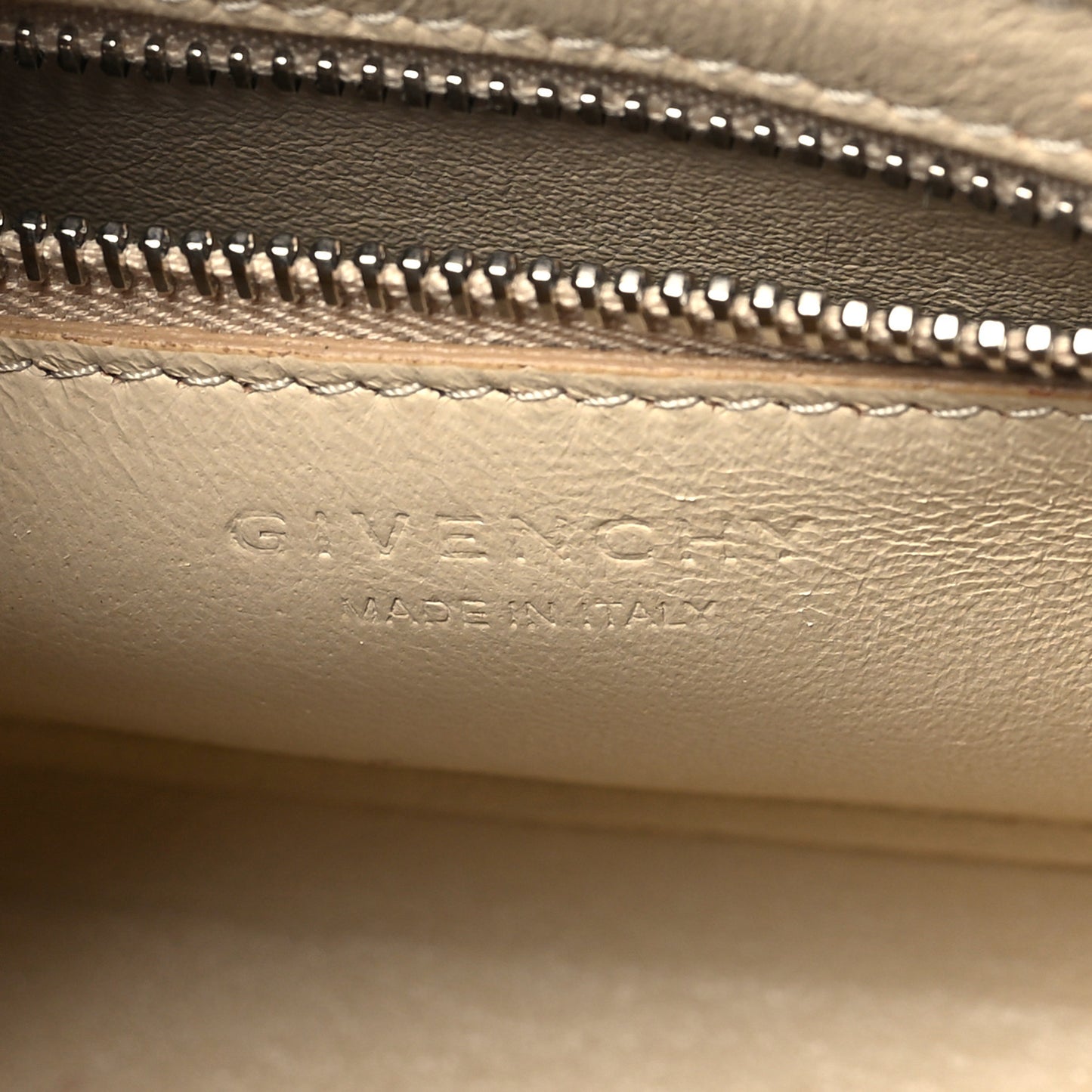 Grained Calfskin Mini Horizon Satchel Blue