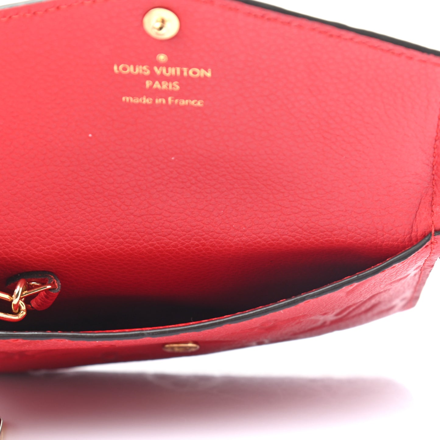 Empreinte Key Pouch Cherry